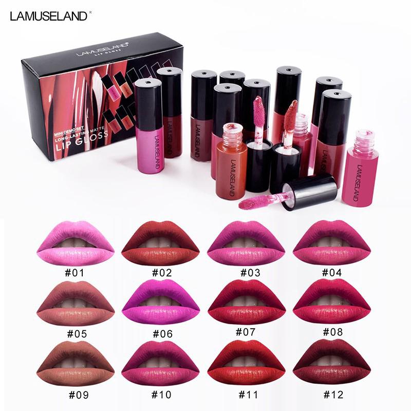 Son lì LAMUSELAND mini nhiều màu sắc lựa chọn