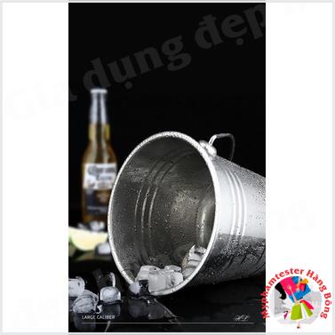 Xô đá Inox 1.5L - 2L - 2.5L Inox304 Decor | XÔ ĐÁ INOX CÓ QUAI