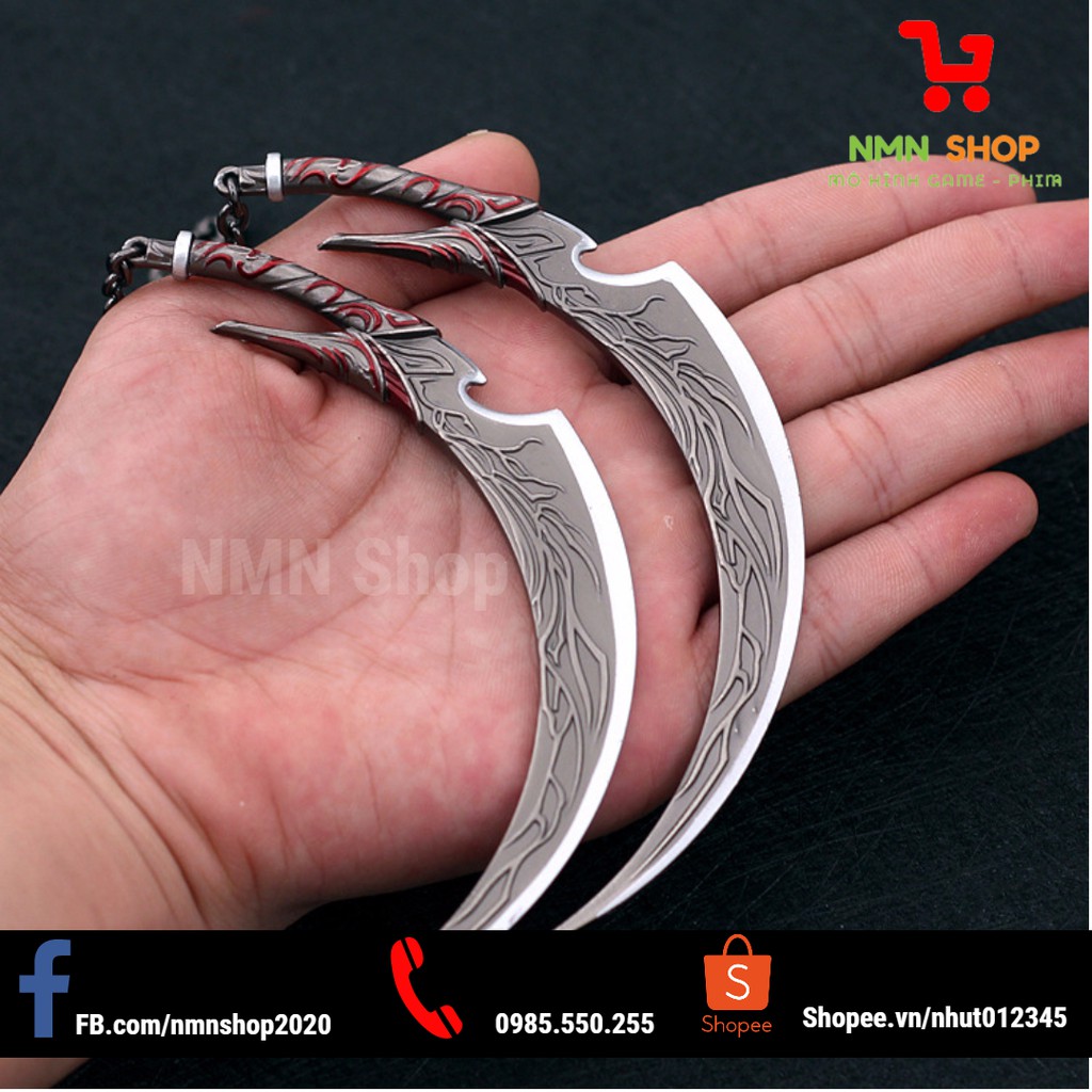 Mô hình Nguyệt Nhận 12cm - Đao của Tà Nguyệt - phim Đấu La Đại Lục