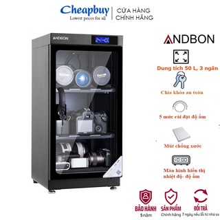 Tủ chống ẩm máy ảnh 50 Lít Andbon AD-50C