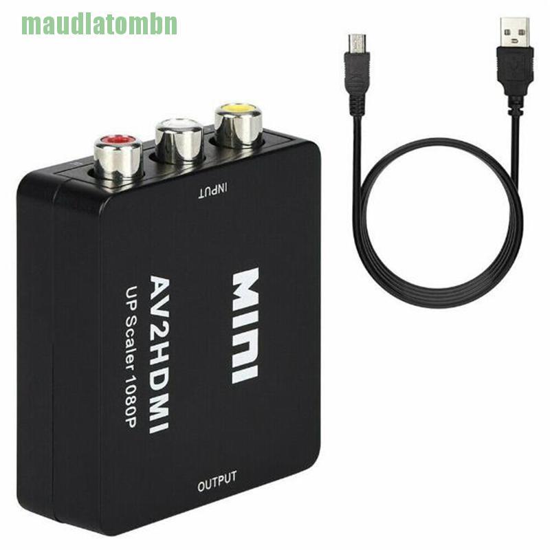 Đầu Chuyển Đổi Rca Av Sang Hdmi Cho Gamecube Nintendo Sega Genesis Nes Snes N64 | BigBuy360 - bigbuy360.vn