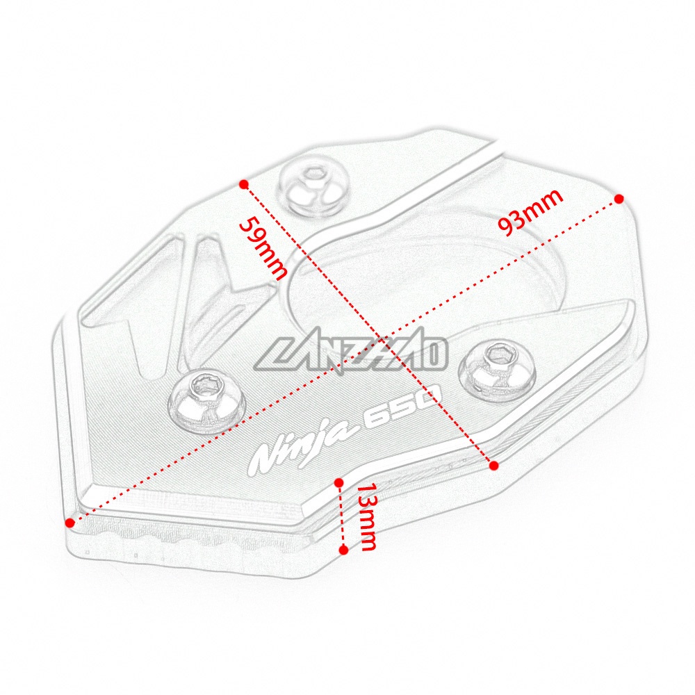 Chân Chống Cnc Cao Cấp Cho Mô Tô KAWASAKI Z1000 Z800 Z900 Z650 Z900RS