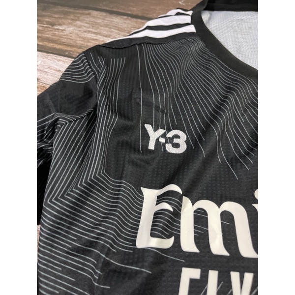 Set Bộ quần áo bóng đá thể thao nam nữ vải gai thái clb real madrid áo đen quần đen