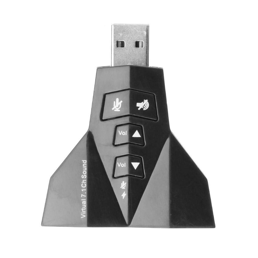 🌟Chất lượng cao nhất🍁USB Audio Sound Card Adapter External 3D VIRTUAL 7.1 CHANNEL Dual Microphone | BigBuy360 - bigbuy360.vn
