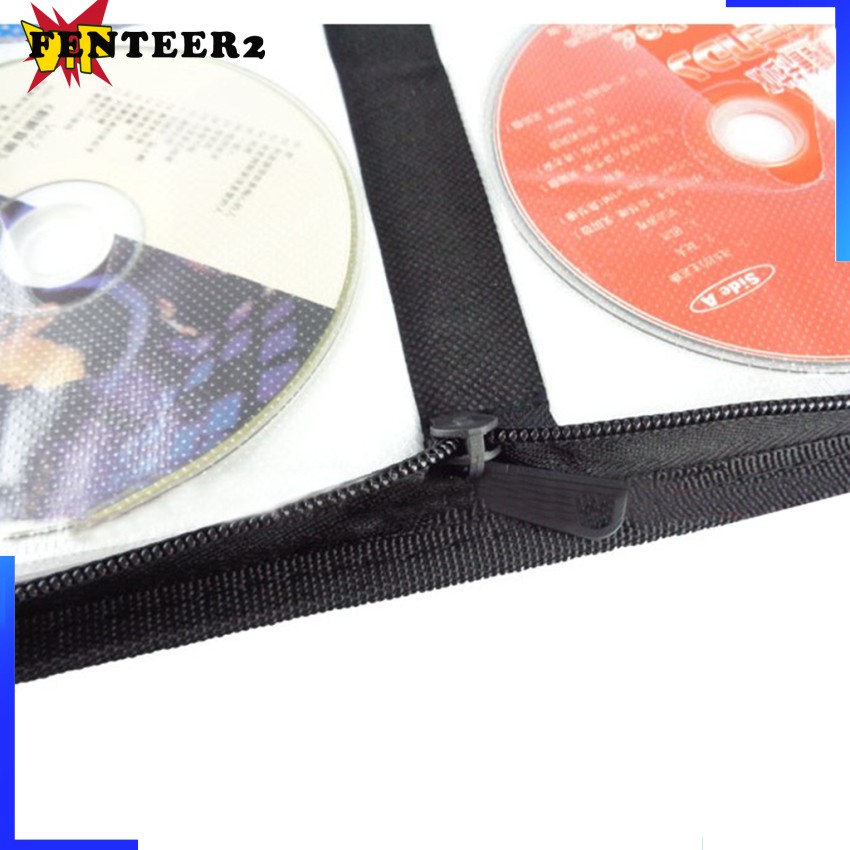 Túi Đựng 80 Đĩa Cd Vcd Dvd Chất Liệu Da Pu