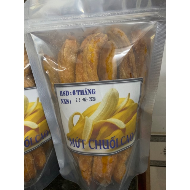 CHUỐI CAO KHÔ SẤY DẺO 500g date 2024