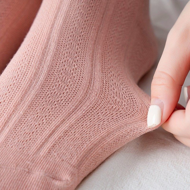 Vớ Cotton Mỏng Phong Cách Nhật Hàn Thời Trang Xuân Thu Cho Nữ