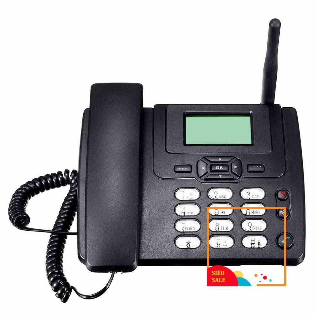 Điện thoại bàn cố định không dây lắp các loại SIM (Viettel, Vinaphone, Mobifone...)