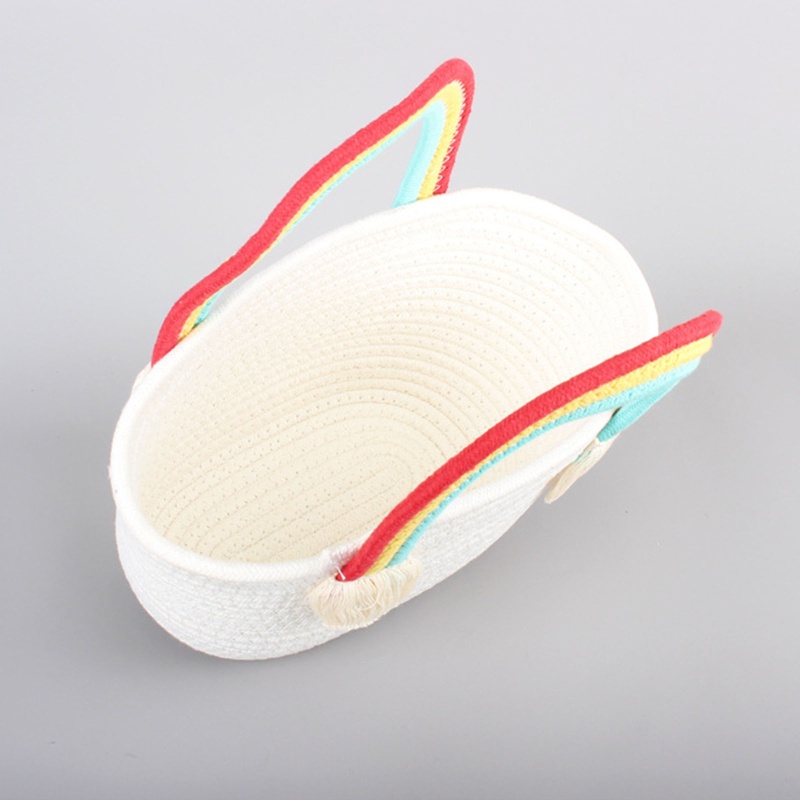 Túi Đeo Vai Đan Mây Màu Cầu Vồng Đa Năng Thời Trang Đi Biển Mùa Hè Cho Nữ