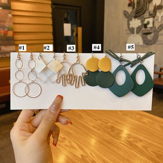Hoa Tai Phong Cách Ulzzang Girl Hàn Quốc ( EARRINGS) #1 - #20