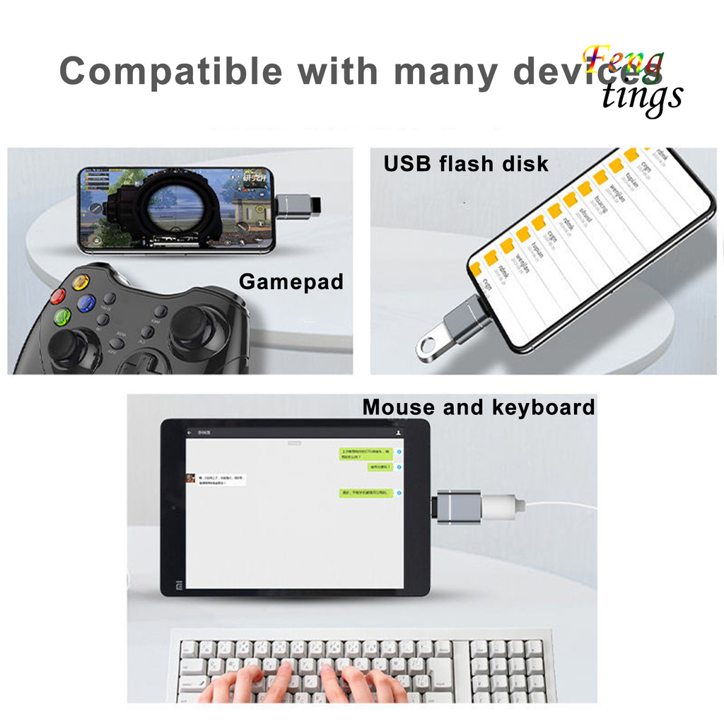 Đầu chuyển đổi Usb 3.0 sang Type-C K1 cho điện thoại/máy tính bảng