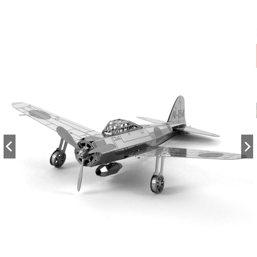 Mô Hình Lắp Ráp 3d Máy Bay Mitsubishi A6M Zero