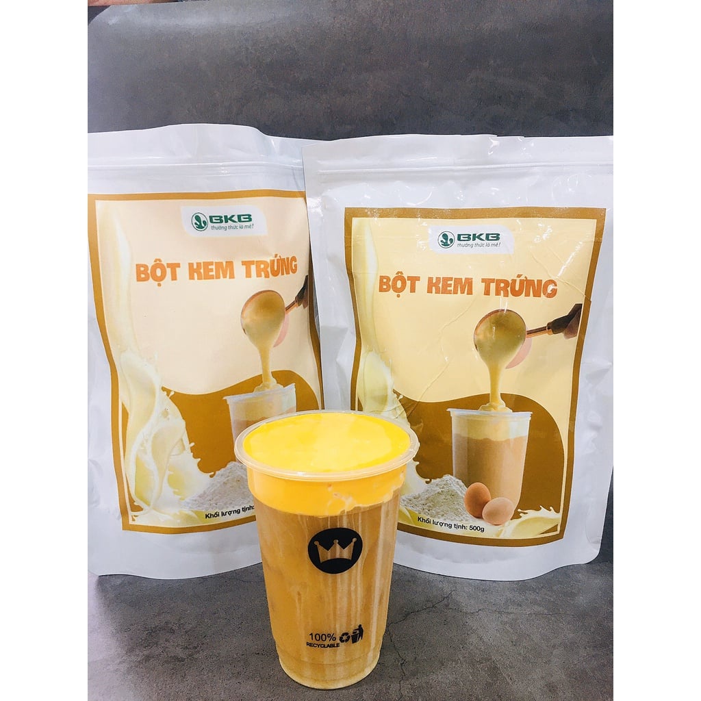 BỘT KEM TRỨNG BKB TRỌNG LƯỢNG 500g