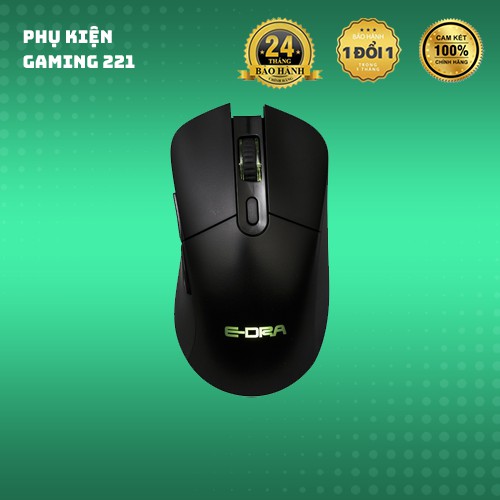 Chuột Chơi Game Không Dây E-Dra EM622W - Hàng Chính Hãng