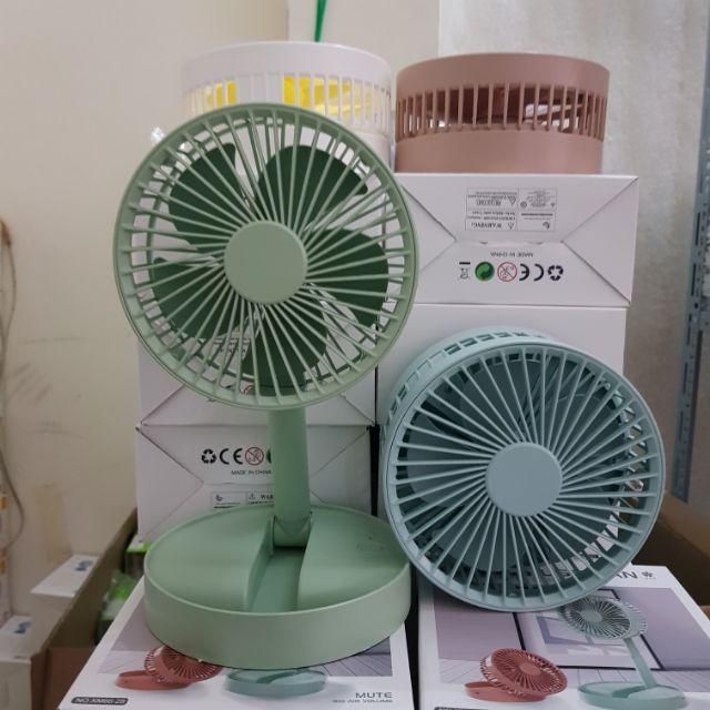 Quạt Sạc Để Bàn Gấp Gọn