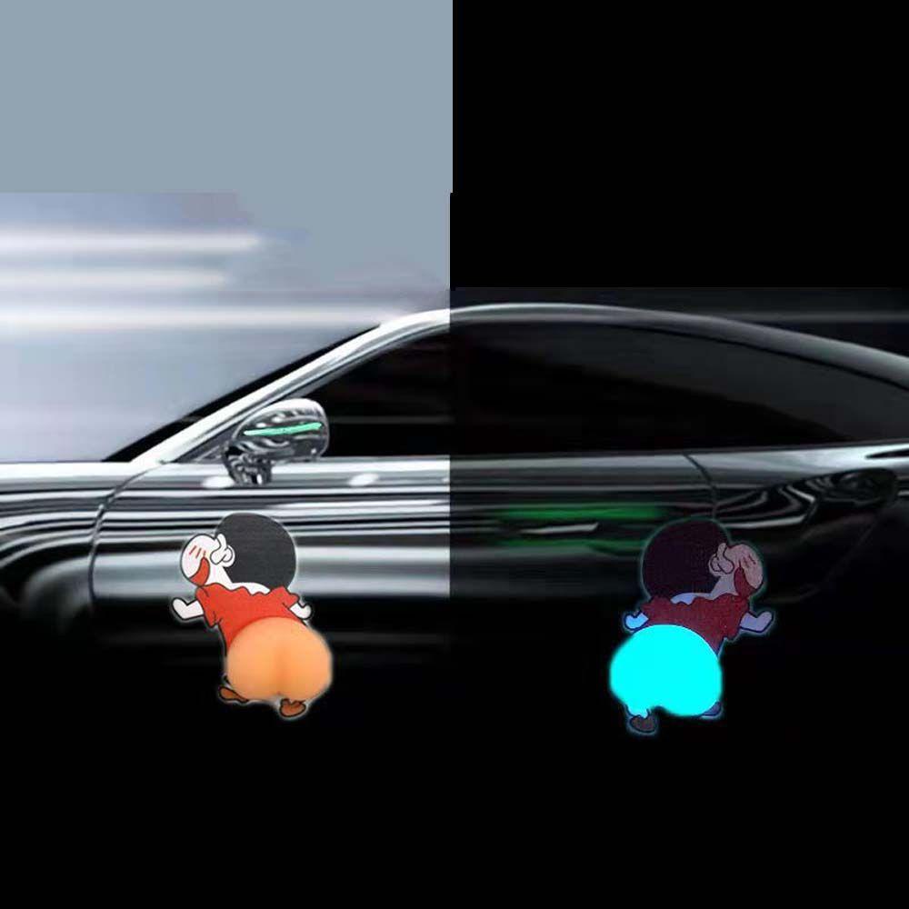 Miếng Dán 3D Chống Trầy Xước Họa Tiết Hoạt Hình Trang Trí Xe Hơi