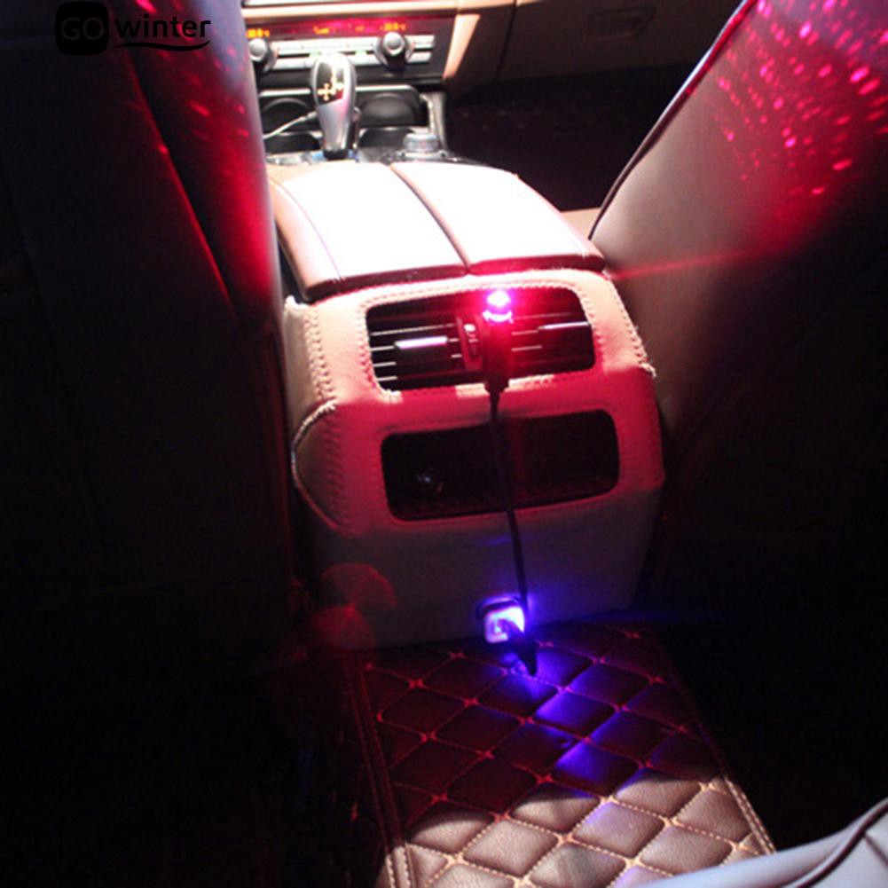 Đèn LED chiếu hình trời sao lãng mạn dùng để trang trí nội thất xe ô tô