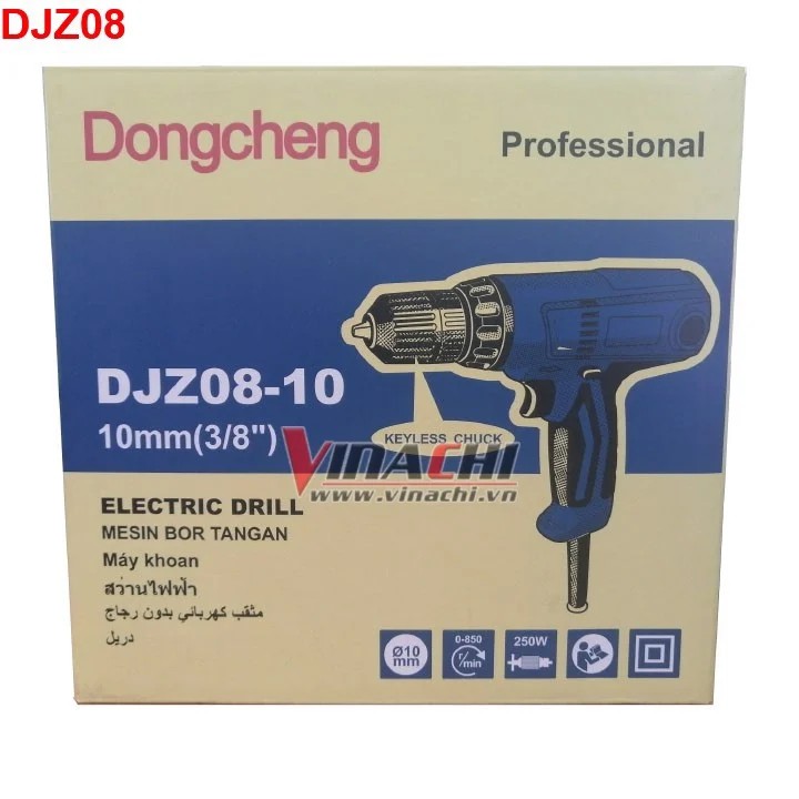 Máy Bắt Vít Dongcheng DJZ08 - Máy Bắt Vít Sử Dụng Khoan Pin Khoan Điện Tiện Lợi