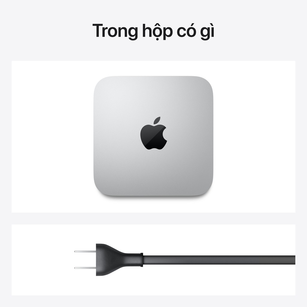 Apple Mac Mini (2020) M1 Chip, 8GB, 256GB SSD - VN/A Hàng Chính Hãng Bảo Hành Apple tại Việt Nam- Ben Computer