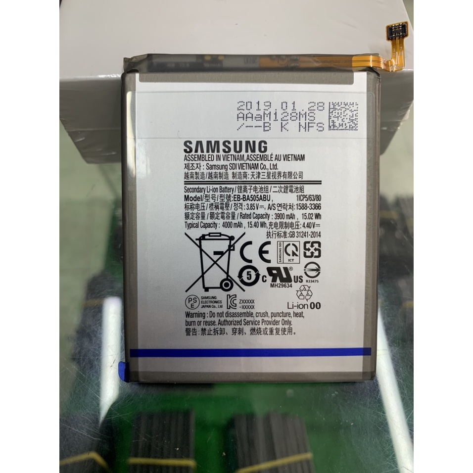 Pin Samsung Galaxy A20, A30, A30S, A50, Mã pin EB-BA505ABU