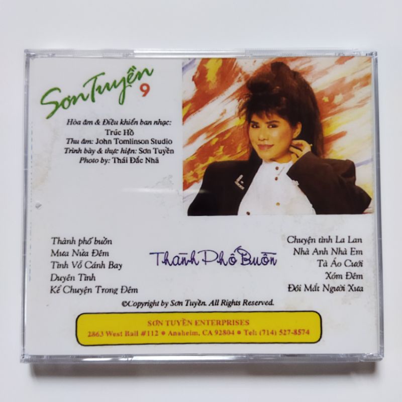 Bộ 3 cd Sơn Tuyền 2 phono