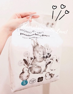 Bỉm dán Momo Rabbit - S50/M44/L40