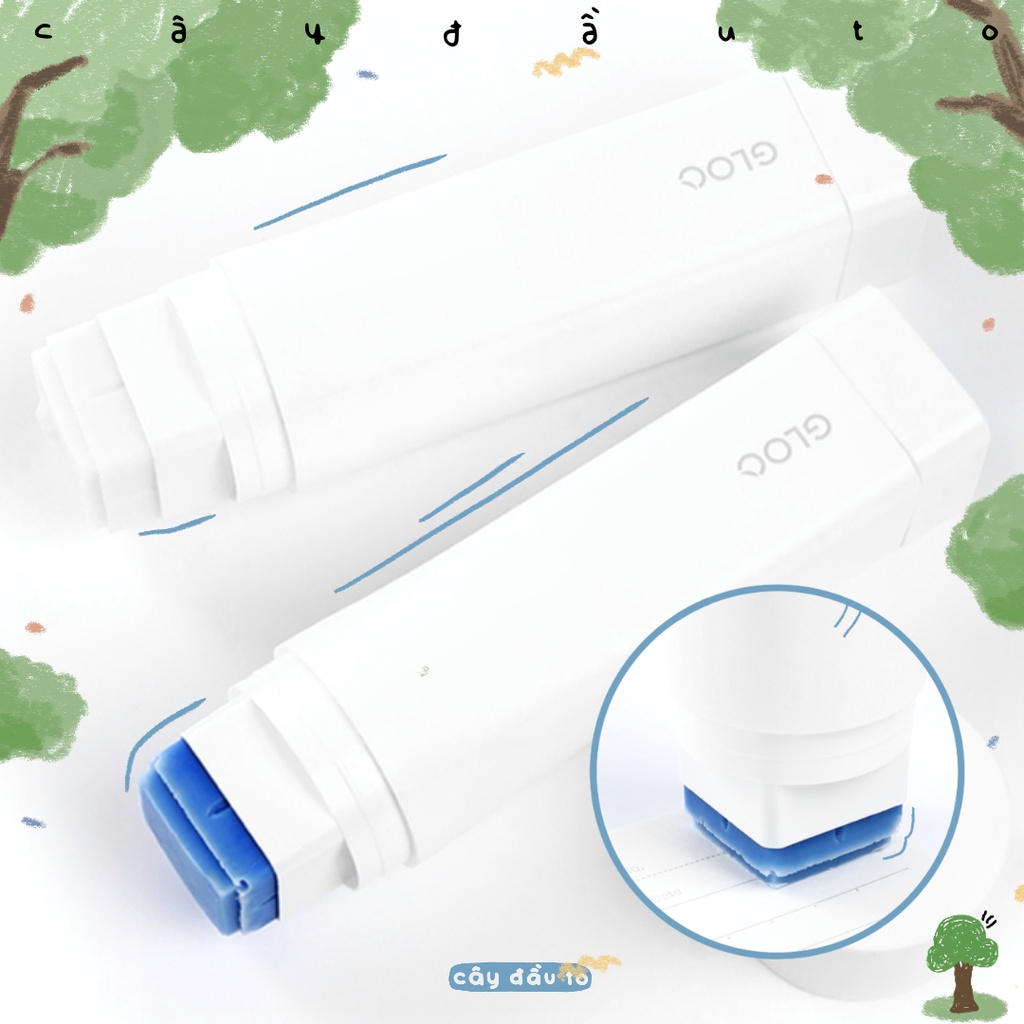Keo Khô Dạng Thỏi Vuông Gloo Kokuyo Cây Đầu To