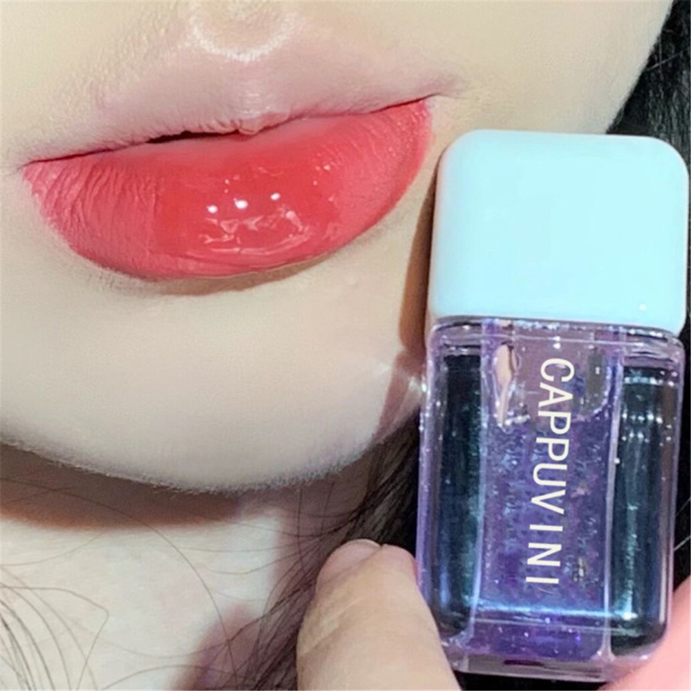 [Hàng mới về] Son bóng dưỡng ẩm chống nước lâu trôi trang điểm xinh xắn cho nữ