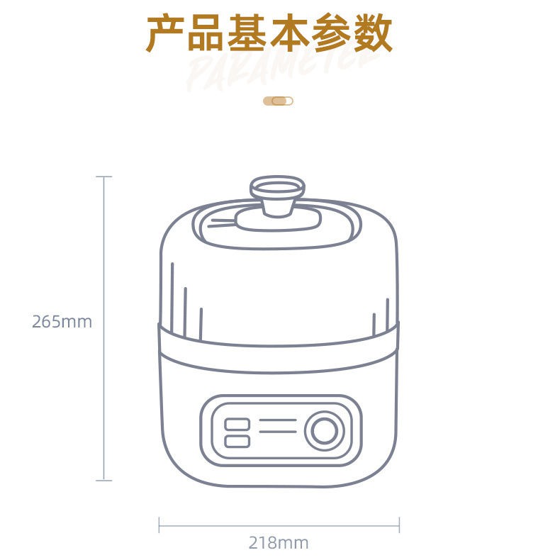 ◐♟❍Dongling Air Fryer Home Đa chức năng Công suất Nồi chiên điện không dầu thông minh mới Máy kiểu Pháp hoàn toàn