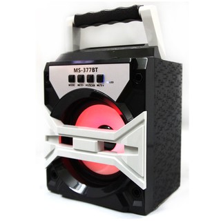 Loa gỗ Bluetooth xách tay MS-377BT