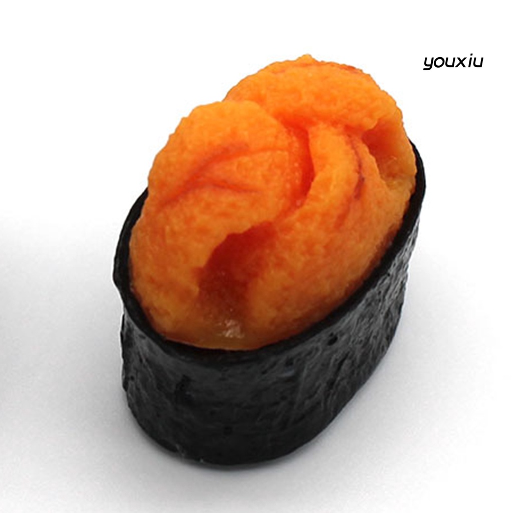 Mô hình đồ chơi trang trí tủ lạnh hình sushi hoạt hình