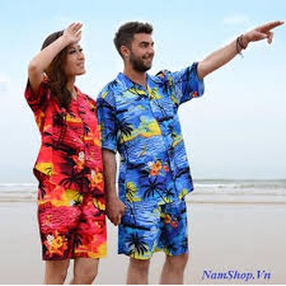 Đồ đôi Áo nam nữ đi biển 1