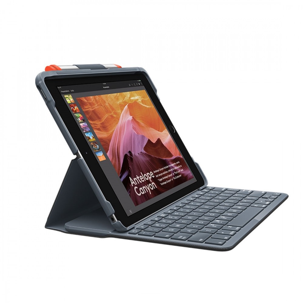 Bao da bàn phím Logitech Slim Folio iPad Pro 11inch / ipad 12.9inch / ipad 7,8,9 / ipad Air 3