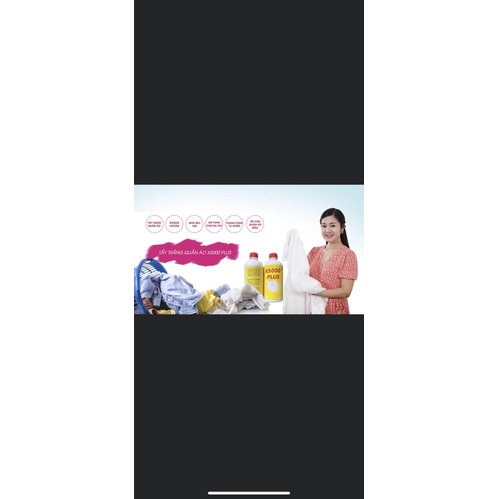💦 NƯỚC TẨY TRẮNG X5000 PLUS
