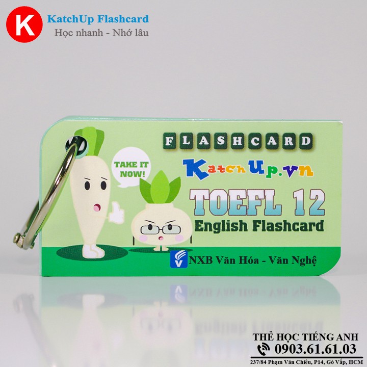 Bộ KatchUp Flashcard TOEFL – 3 loại giấy