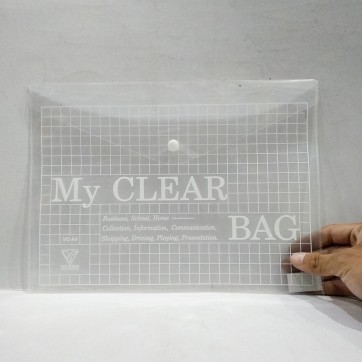 Bìa nút sơ mi My Clear A4 ( Xấp 10 cái)