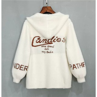 [Order Taobao] ÁO KHOÁC LÔNG PHỐI LEN CARDIGAN