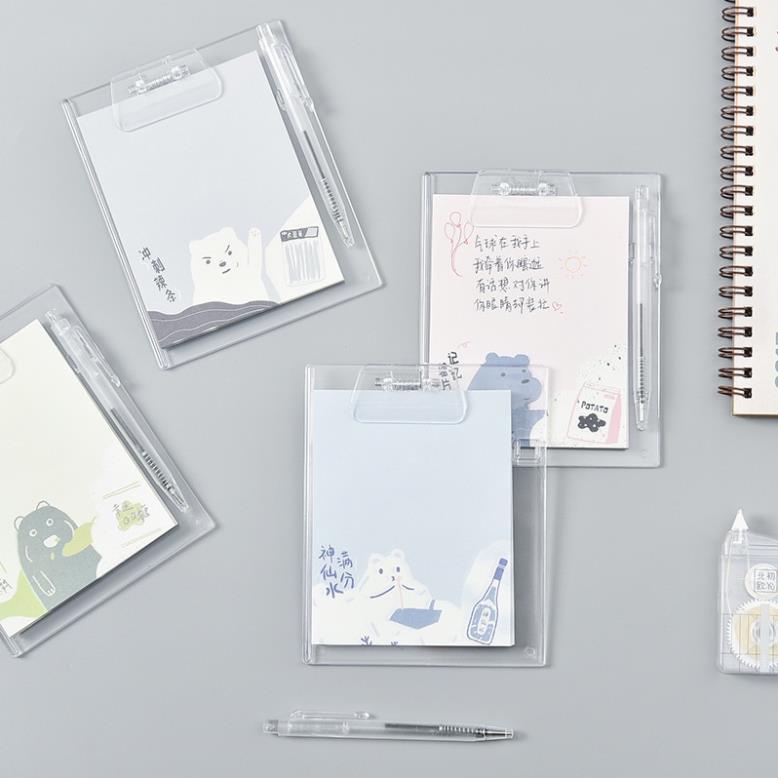 Giấy note kèm bút
