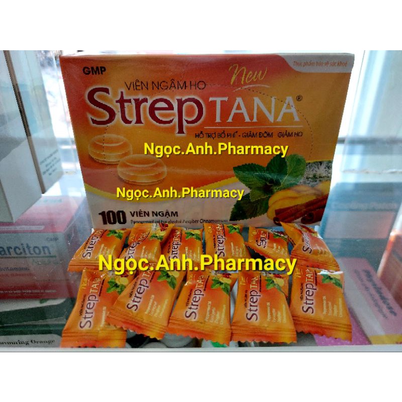 Viên ngậm Streptana New