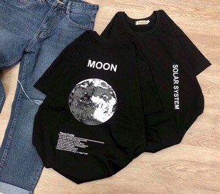 🎈Áo Thun Tay Lỡ Form Rộng Moon