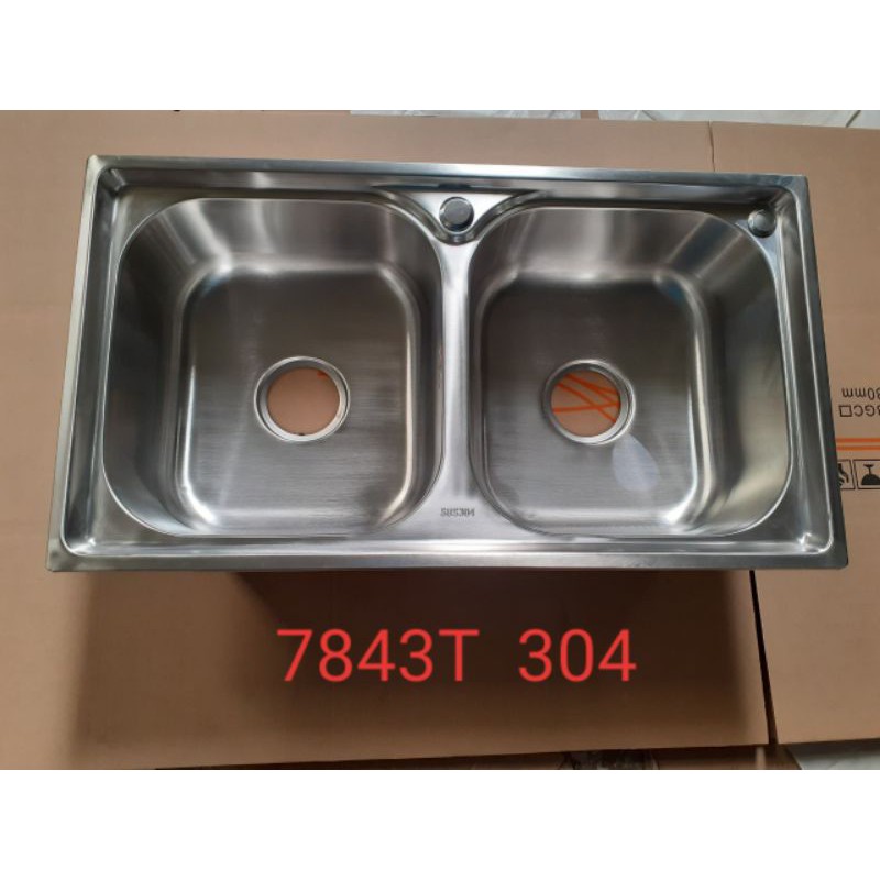 chậu rửa chén, bồn rửa chén bát inox 304 Loại Dày. Ship nhanh HCM 1GIỜ