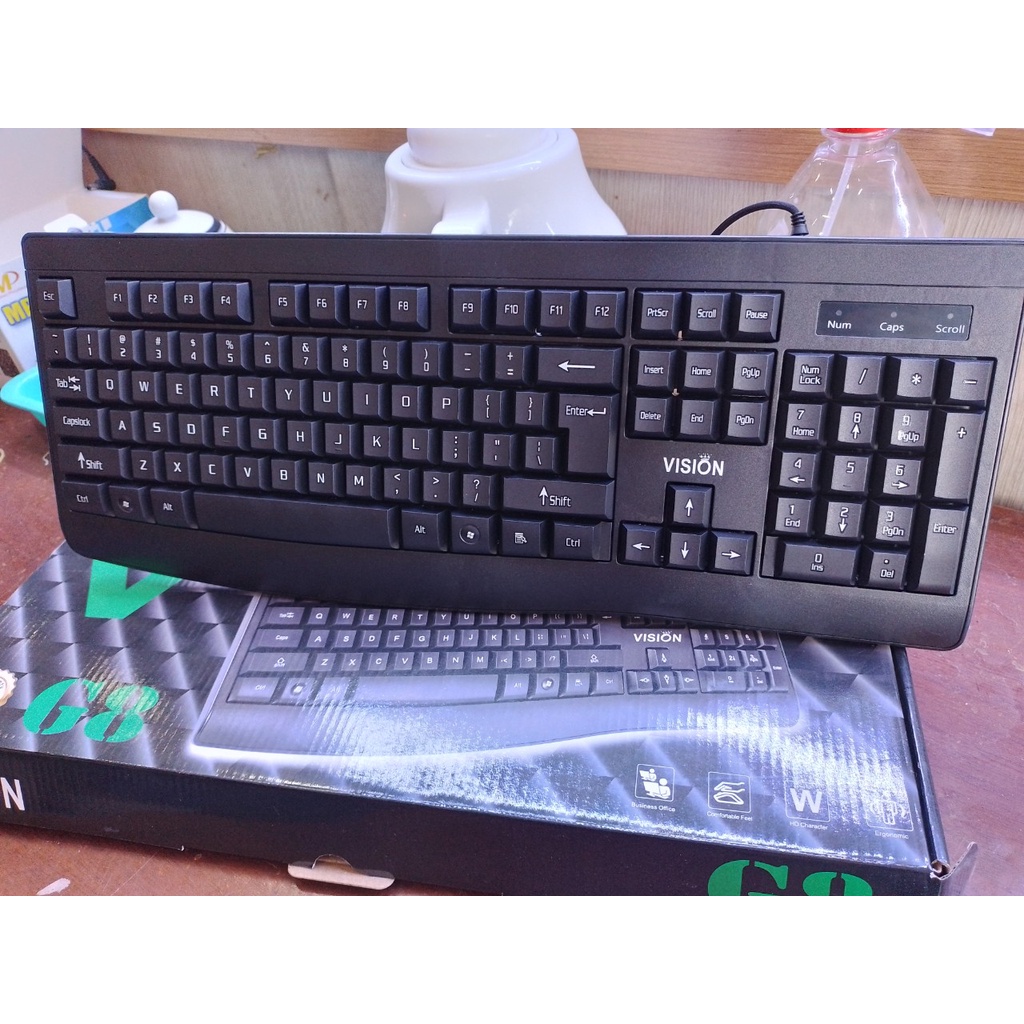 Bàn phím văn phòng VISION G8 - NEW BOX, bảo hành 6 THÁNG
