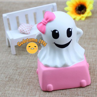 ĐỒ CHƠI SQUISHY BÁNH MA HỒNG ĐÁNG YÊU mã FEE10 NNT3162