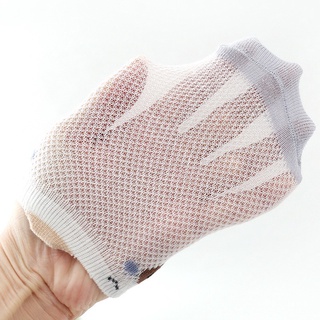 Set 5 đôi tất lưới cổ thấp cho bé TAT03, tất lưới điều hòa cho bé sơ sinh từ 0-3 tuổi