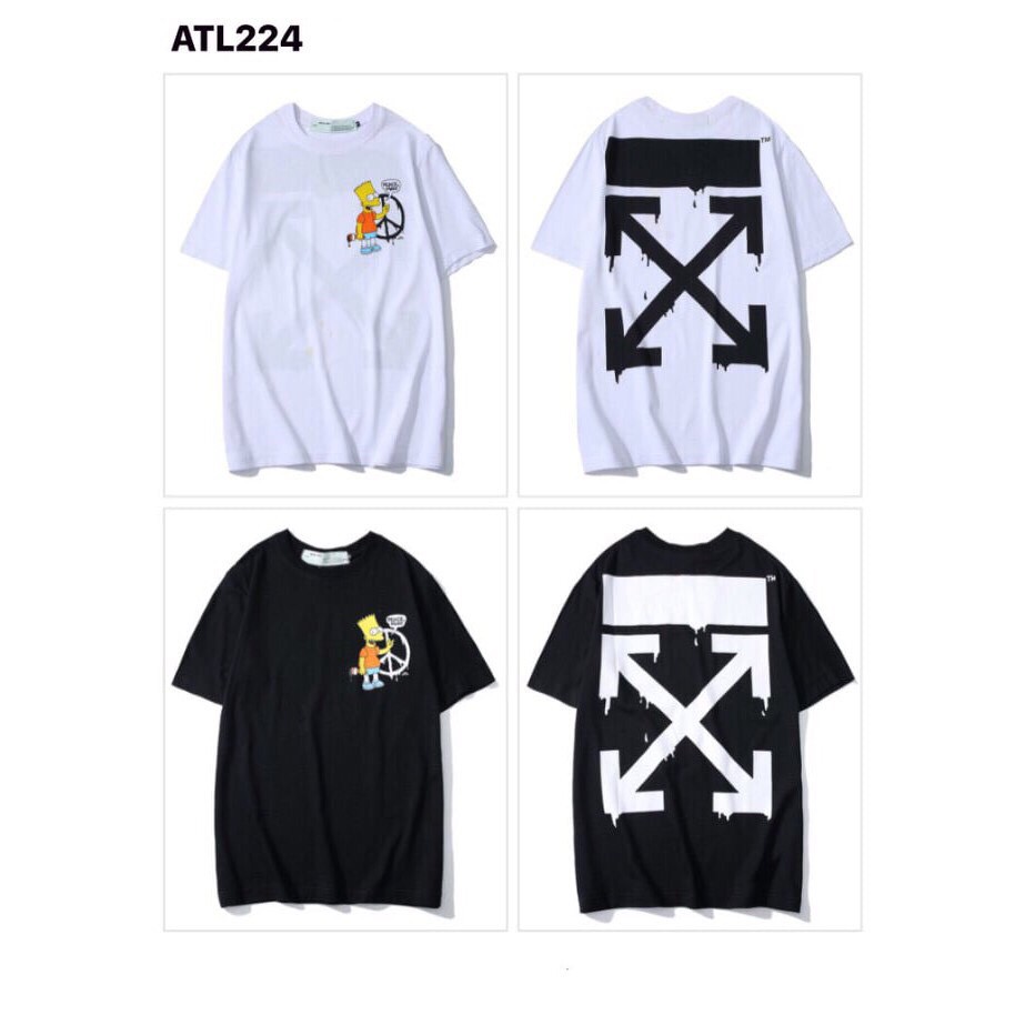 Áo Thun OFF WHITE SIMSON Ver 6 Unisex