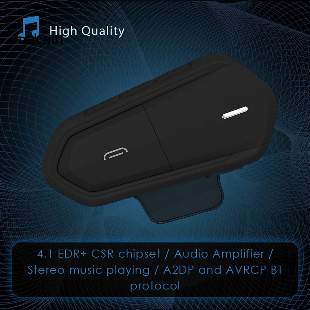 Tai Nghe Bluetooth 4.1 Gắn Mũ Bảo Hiểm Đi Xe Máy