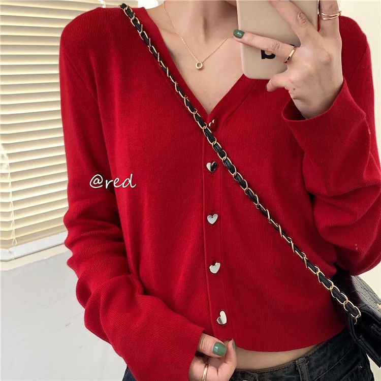 Áo khoác cardigan dệt kim mềm mại thời trang mùa đông phong cách Hàn Quốc cho nữ