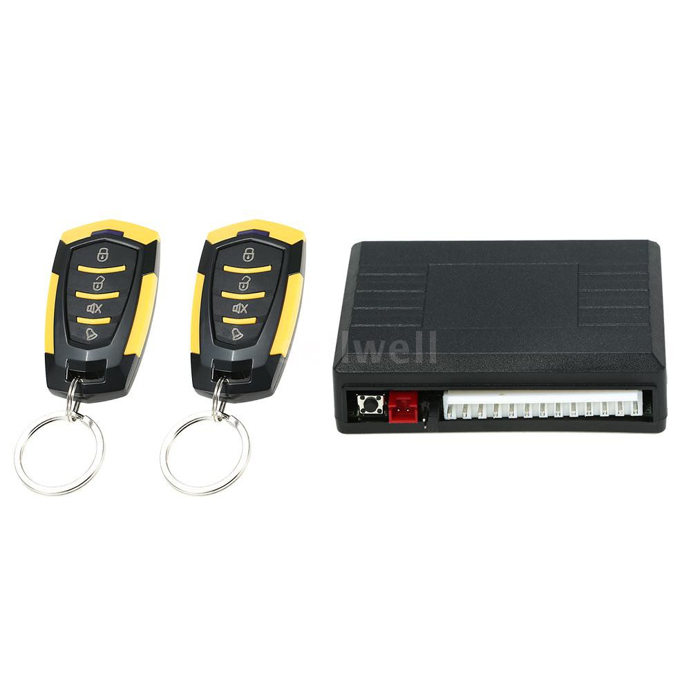 Khóa cửa xe ô tô kèm remote điều khiển từ xa