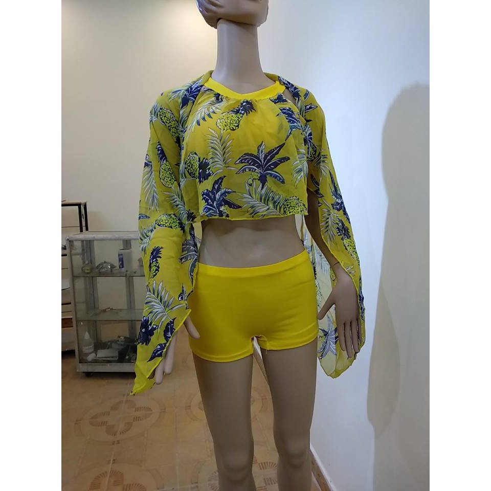 Combo 2 bikini đi biển trắng sọc | BigBuy360 - bigbuy360.vn