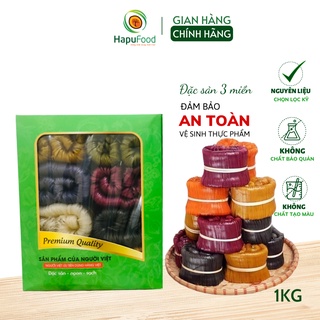Mì rau củ 1kg 5-8 vị Hapufood dinh dưỡng, thơm ngon, đảm bảo VSATTP- Đồ ăn vặt cho mẹ và bé